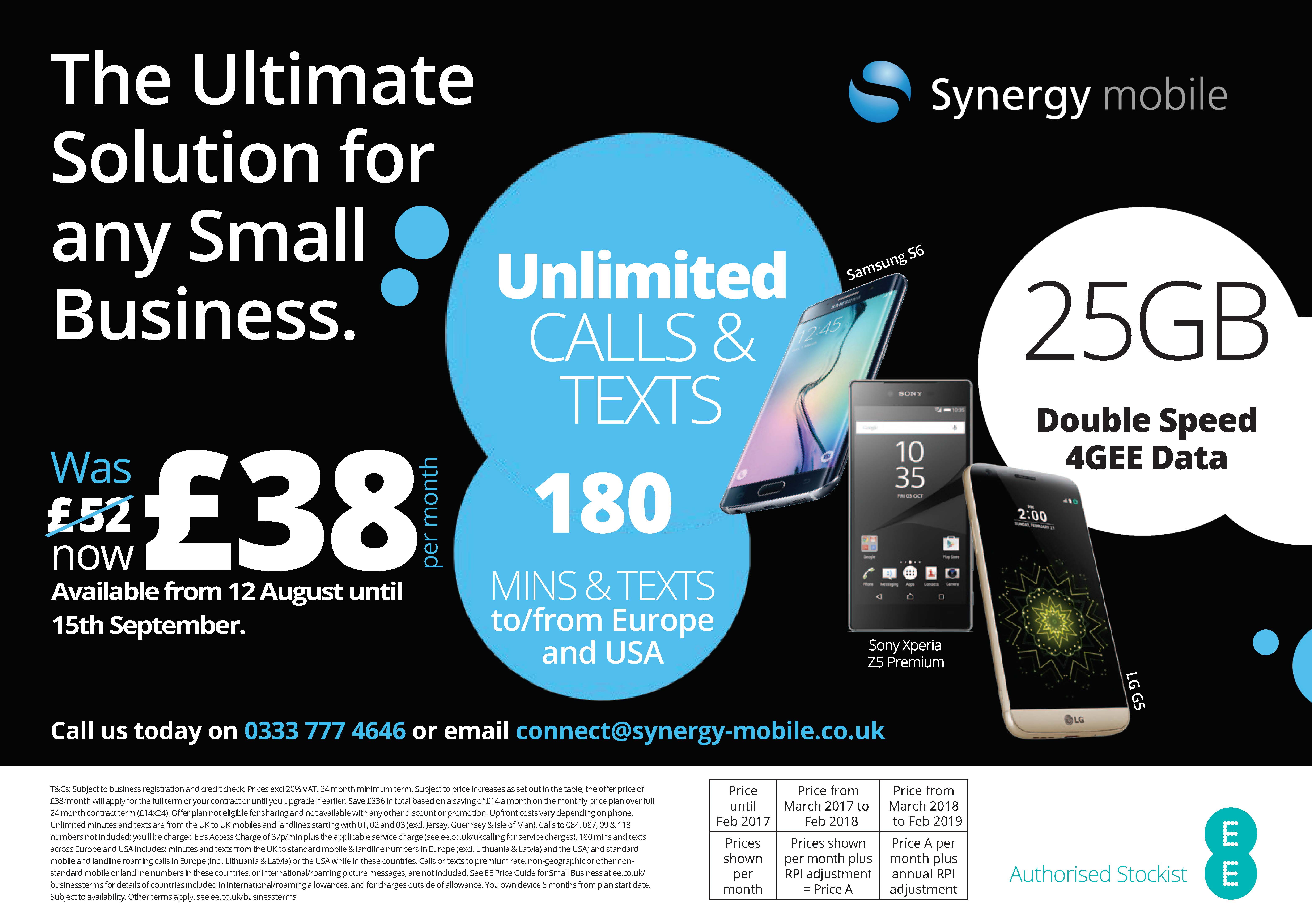 Synergy Mobile Promo Ad - Black